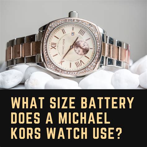 michael kors smart watches battery life|Michael Kors watch battery chart.